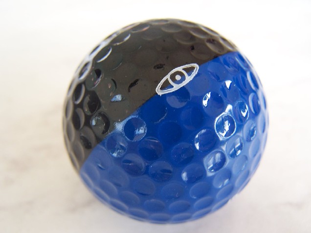 Ping golf ball collection color display rack