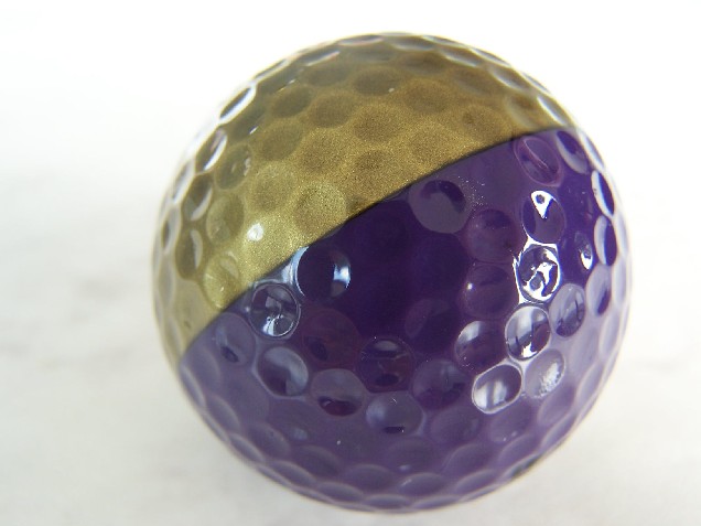 Vintage two-color Ping Eye2 golf ball