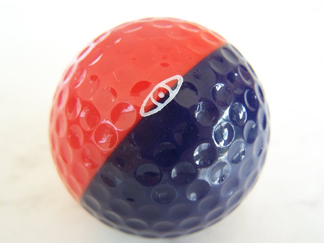 Vintage Ping Eye2 two-color golf ball