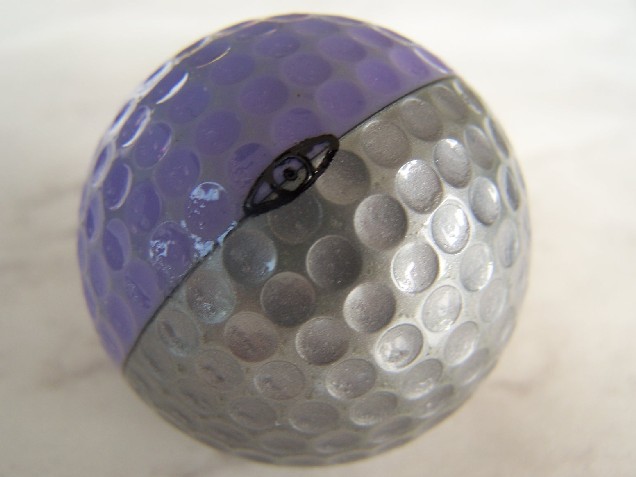 Ping golf ball color combination collector piece