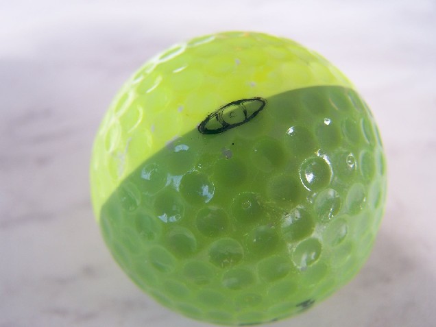 Collectible Karsten Ping Eye golf ball