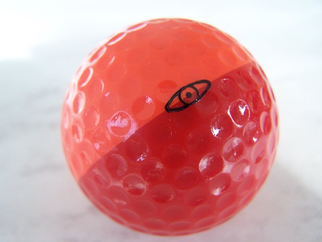 Ping colored golf ball collector photo