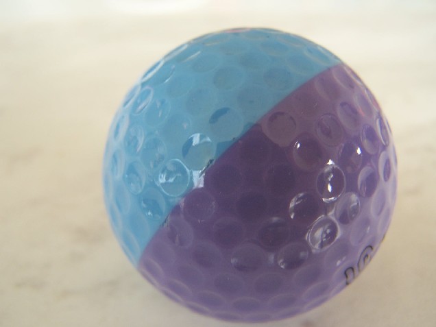 Vintage collectible Ping colored golf ball
