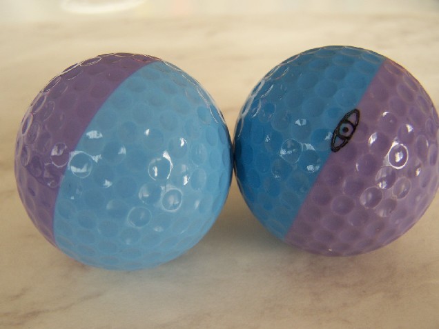 Rare vintage Ping Eye golf ball colors