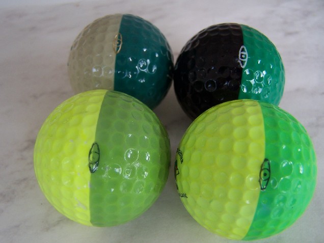 Ping golf ball unique color combination