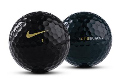 Nike One Black ball in play