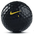 Nike One Black golf ball
